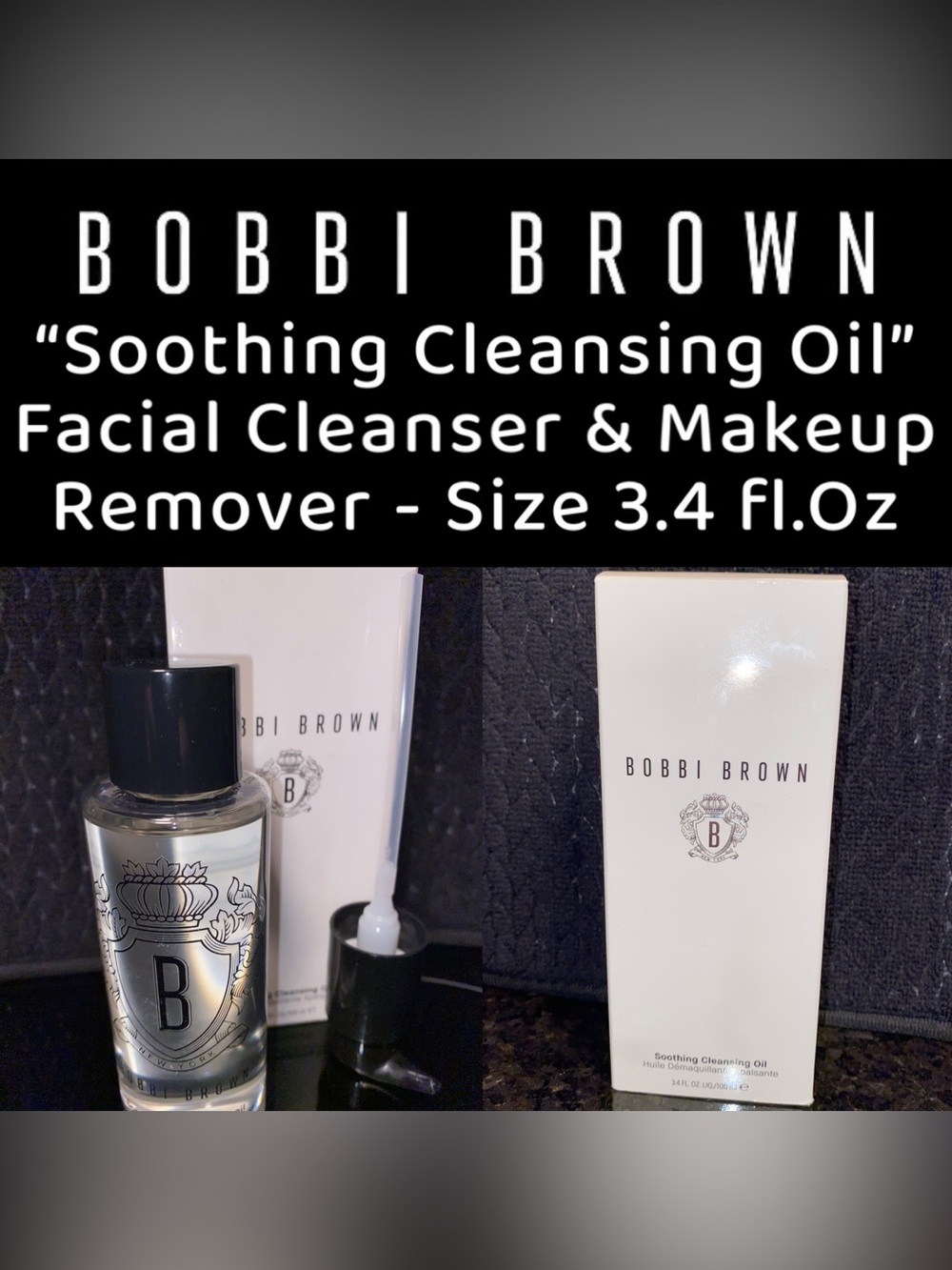 Bobbi Brown - Soothing Cleansing Oil (Facial Cleanser & Makeup Remover) - NEW